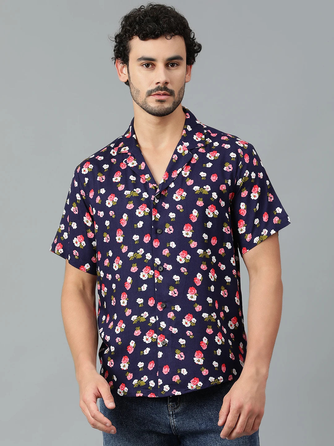 KOTTY Men Printed Casual Multicolor Shirt