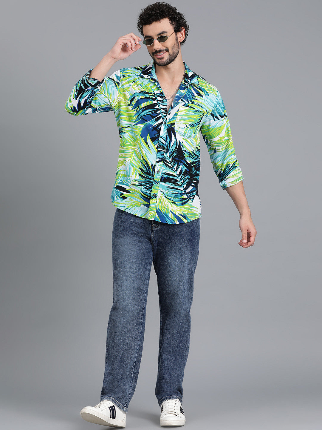 KOTTY Men Printed Casual Multicolor Shirt