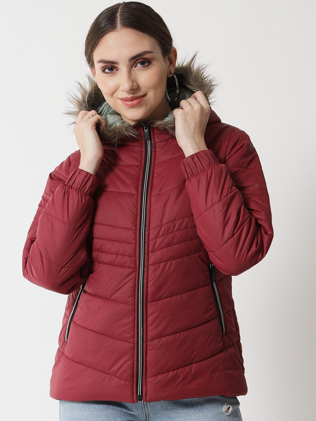 KOTTY Full Sleeve Solid Women Jacket