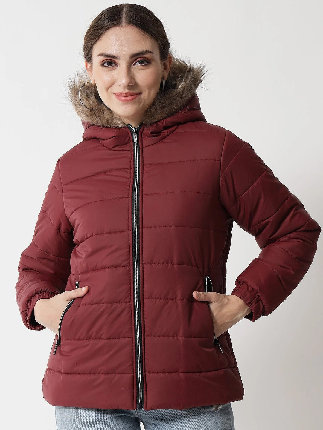 KOTTY Full Sleeve Solid Women Jacket