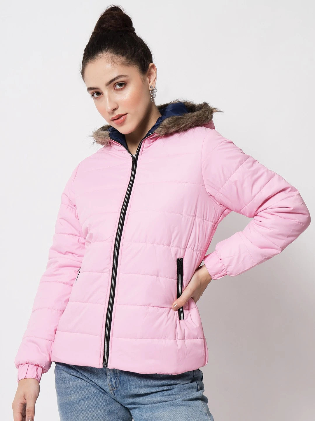 KOTTY Full Sleeve Solid Women Jacket