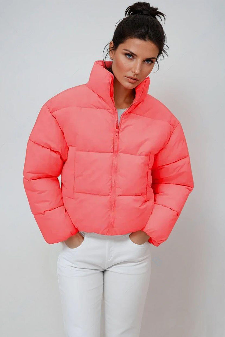 KOTTY Women's Cozy, Durable, and Effortlessly Chic Winter Puffer Jacket