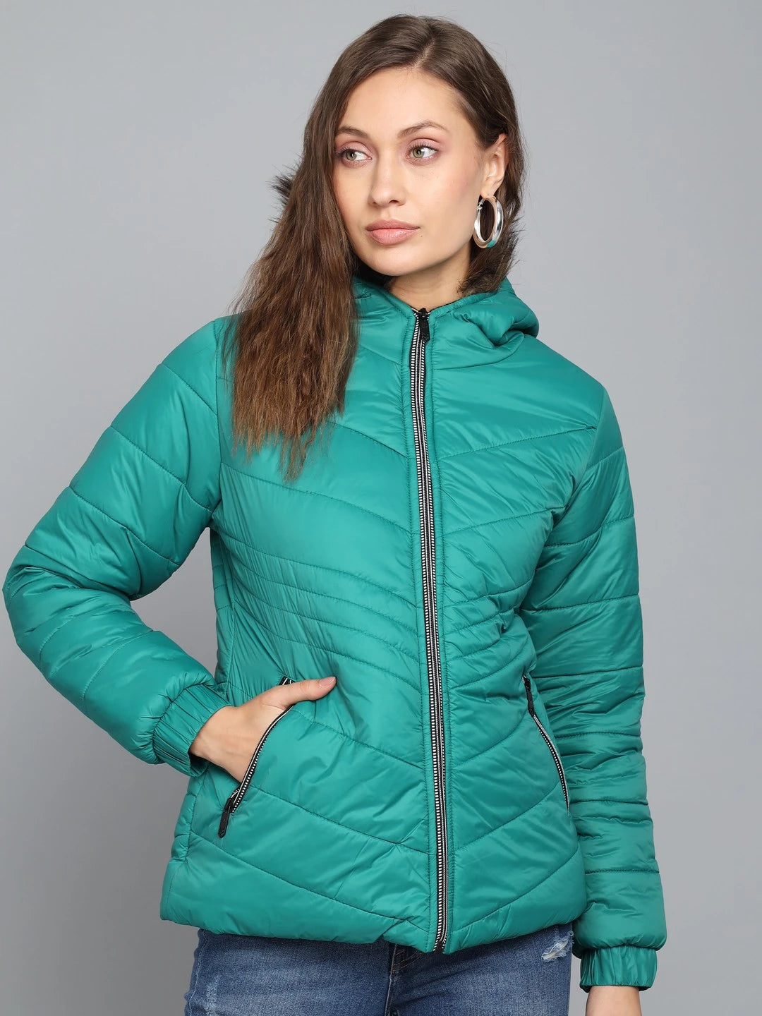 KOTTY Full Sleeve Solid Women Jacket