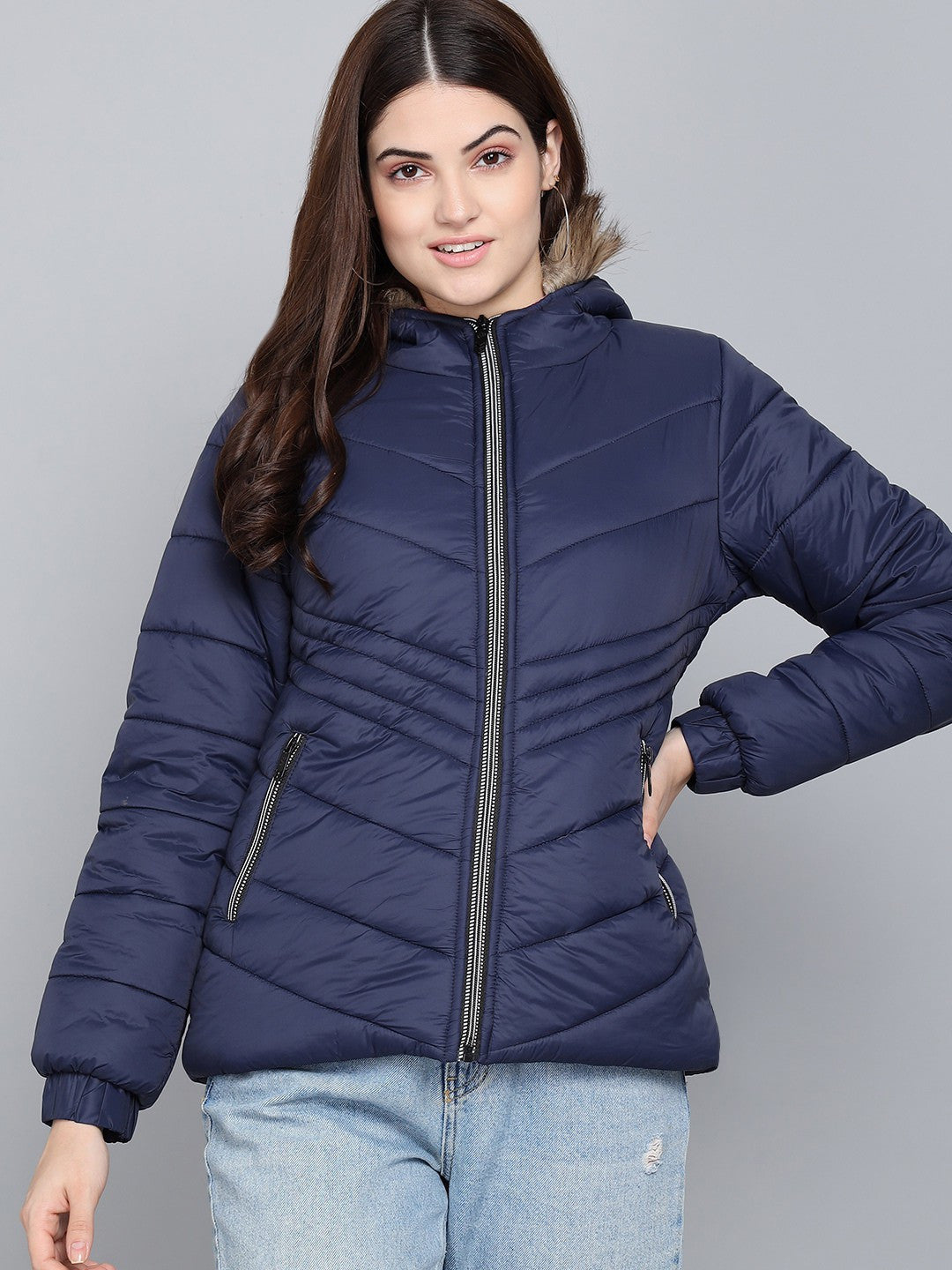 KOTTY Full Sleeve Solid Women Jacket