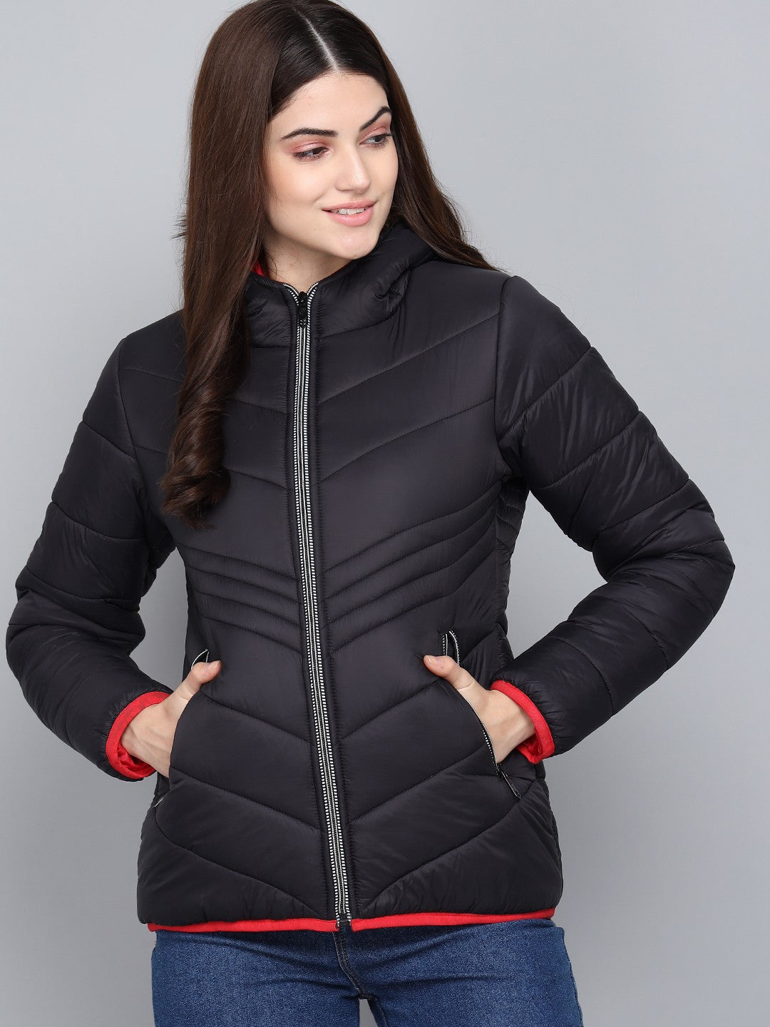 KOTTY Full Sleeve Solid Women Jacket