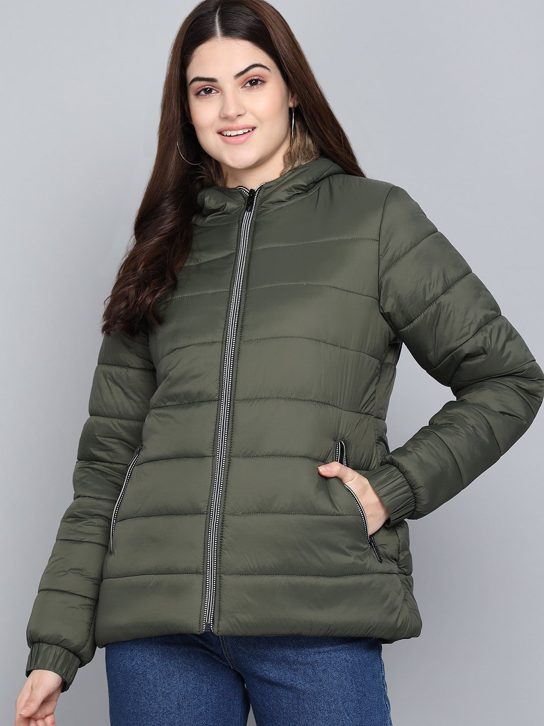 KOTTY Full Sleeve Solid Women Jacket
