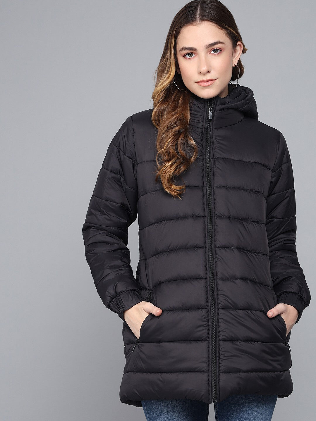 KOTTY Full Sleeve Solid Women Jacket