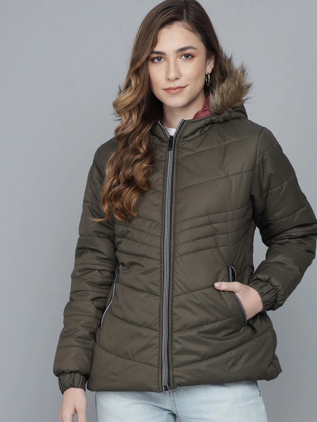 KOTTY Full Sleeve Solid Women Jacket