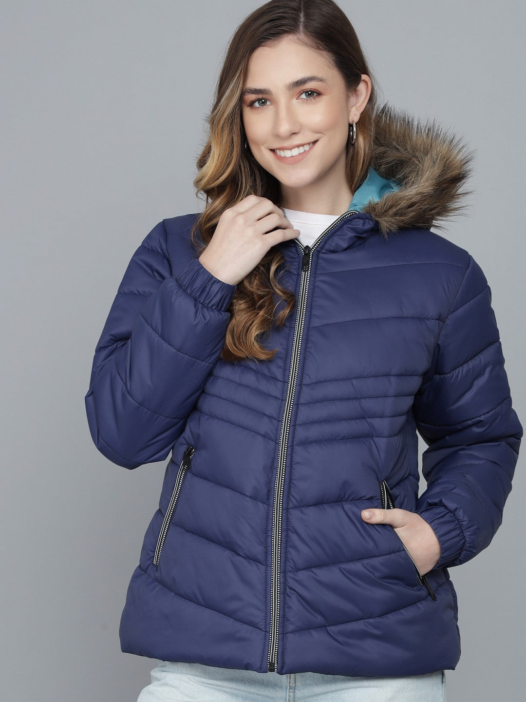 KOTTY Full Sleeve Solid Women Jacket