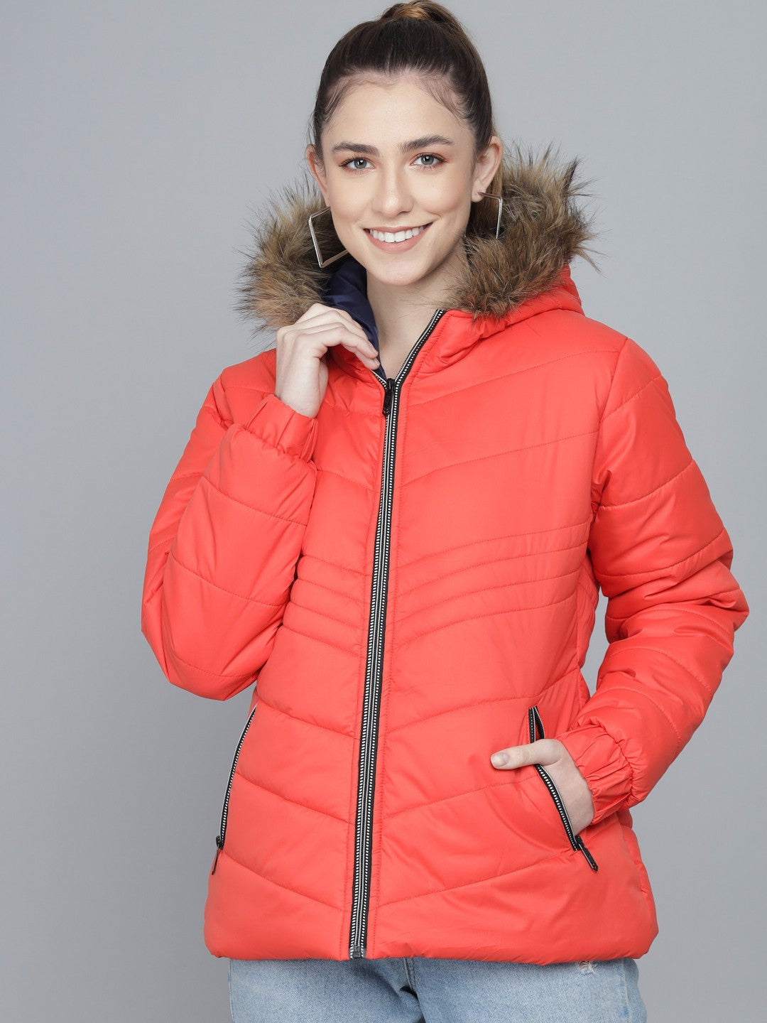 KOTTY Full Sleeve Solid Women Jacket
