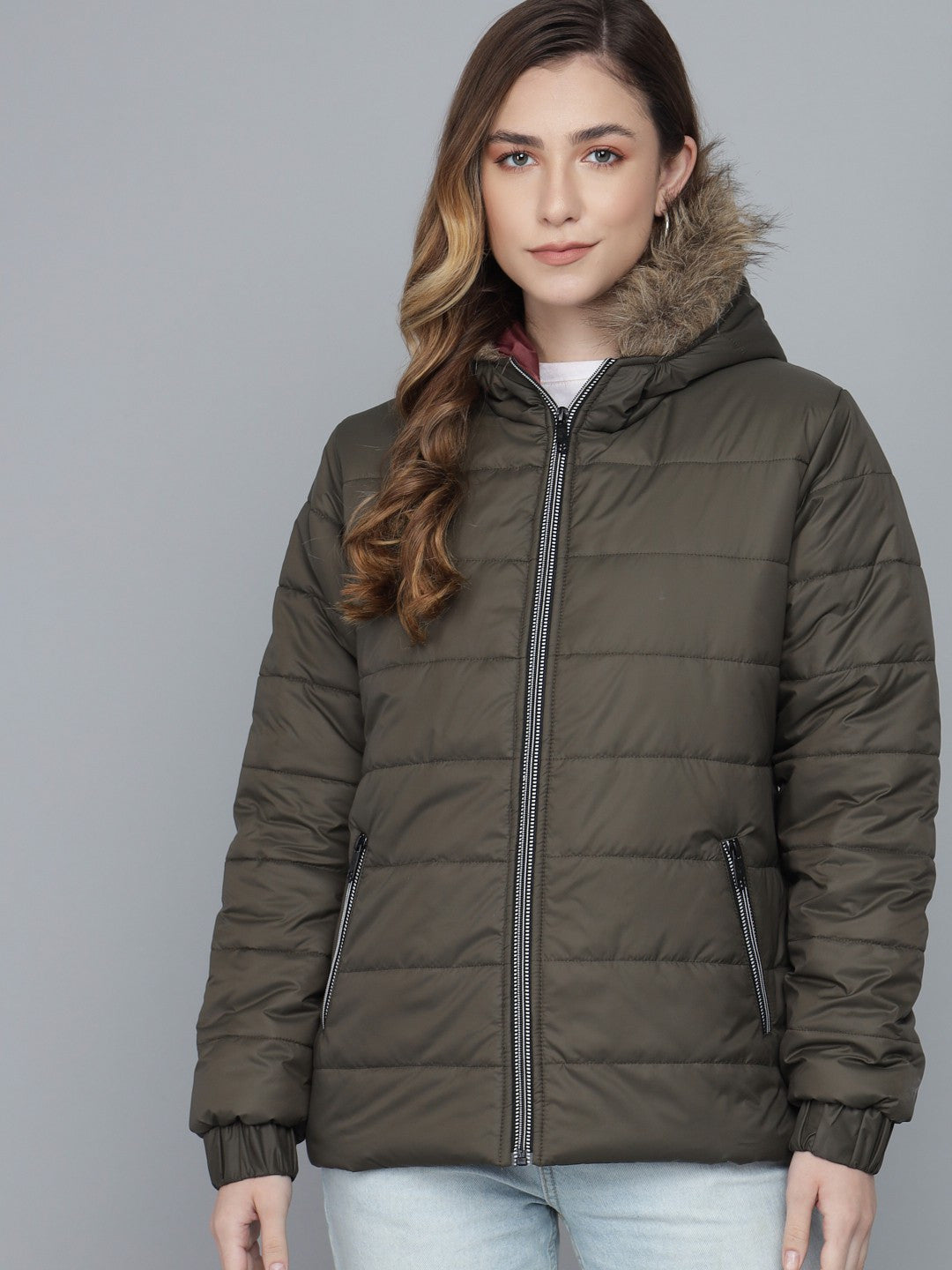 KOTTY Full Sleeve Solid Women Jacket