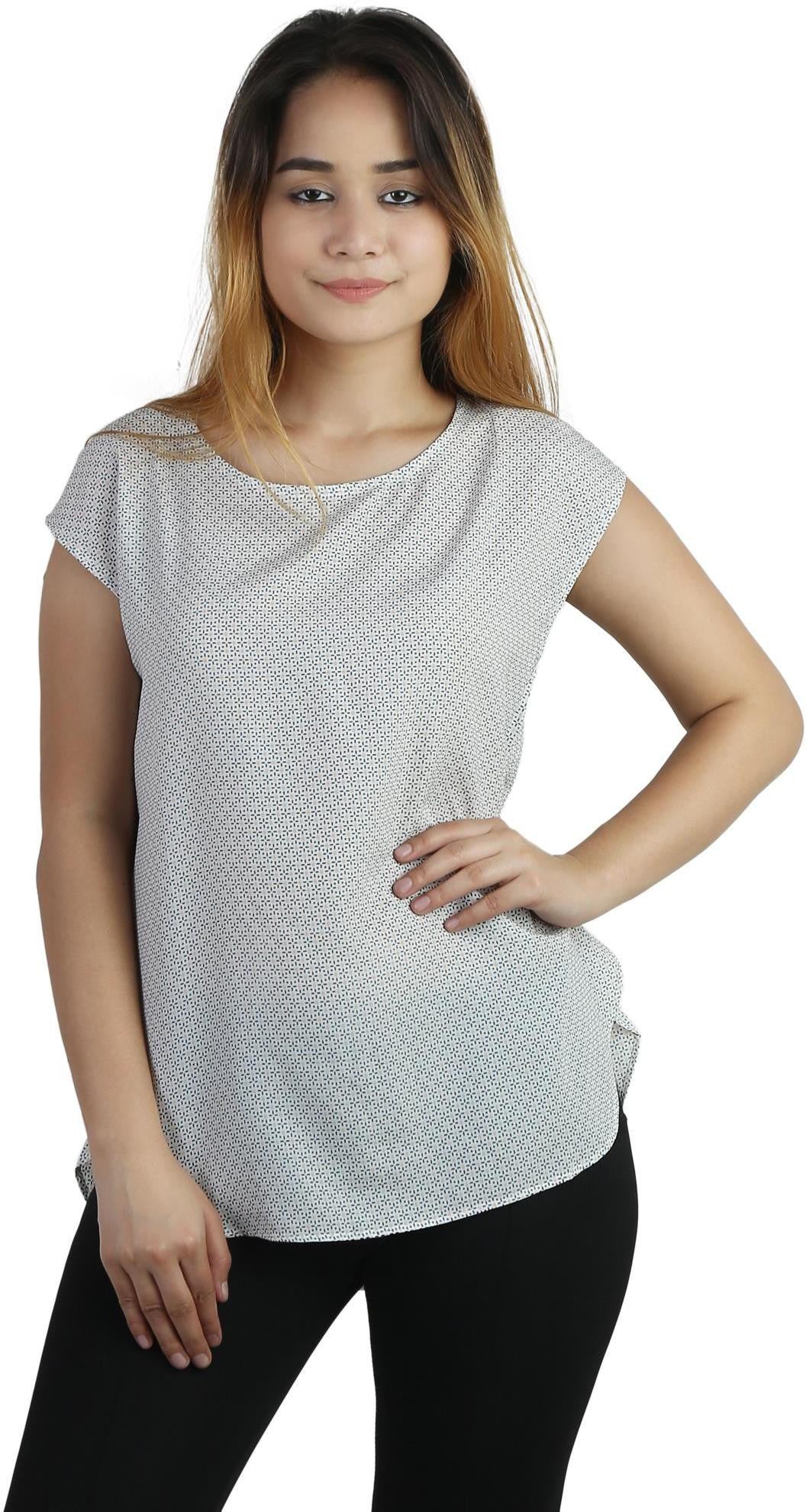 KOTTY Casual Sleeveless Printed Women Multicolor Top