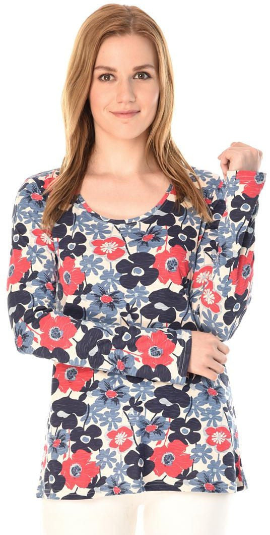 KOTTY Casual Full Sleeve Printed Women Multicolor Top