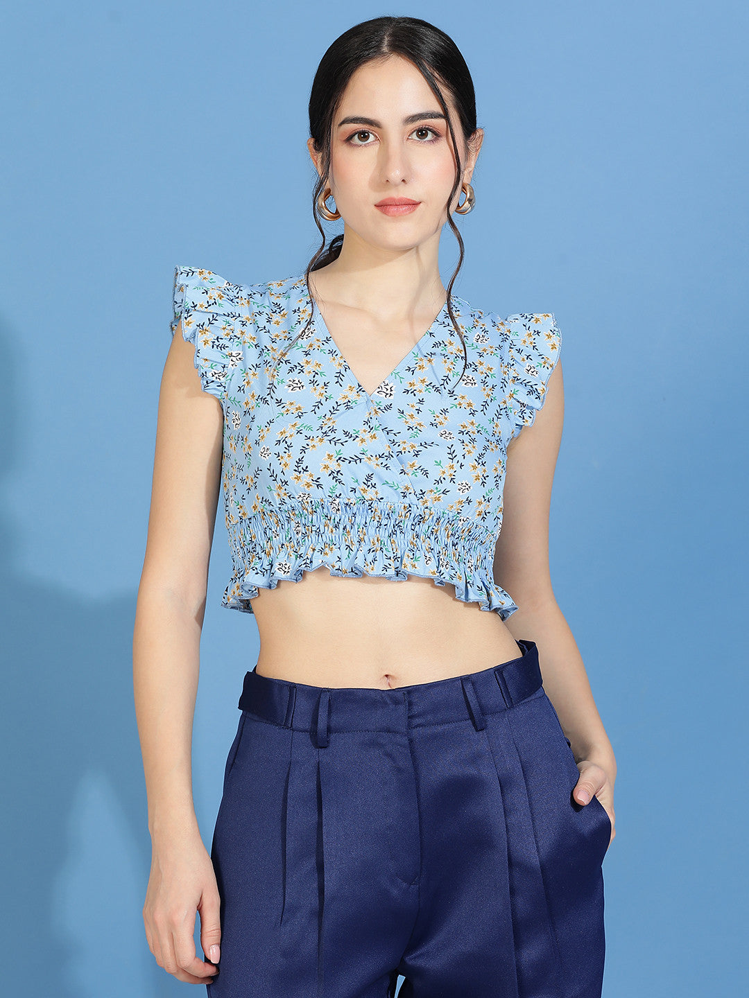 KOTTY Casual Printed Women Multicolor Top