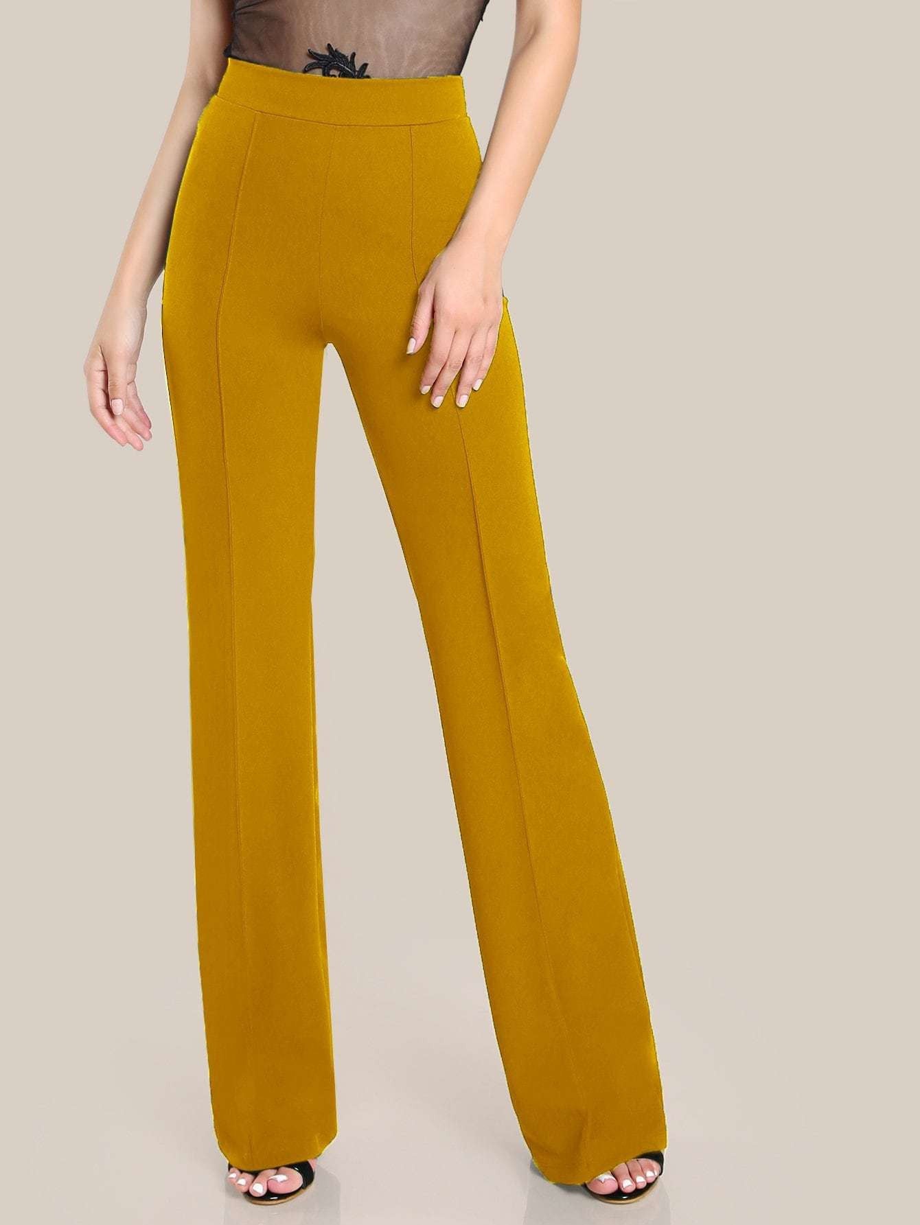 KOTTY Regular Fit Women Black Trousers