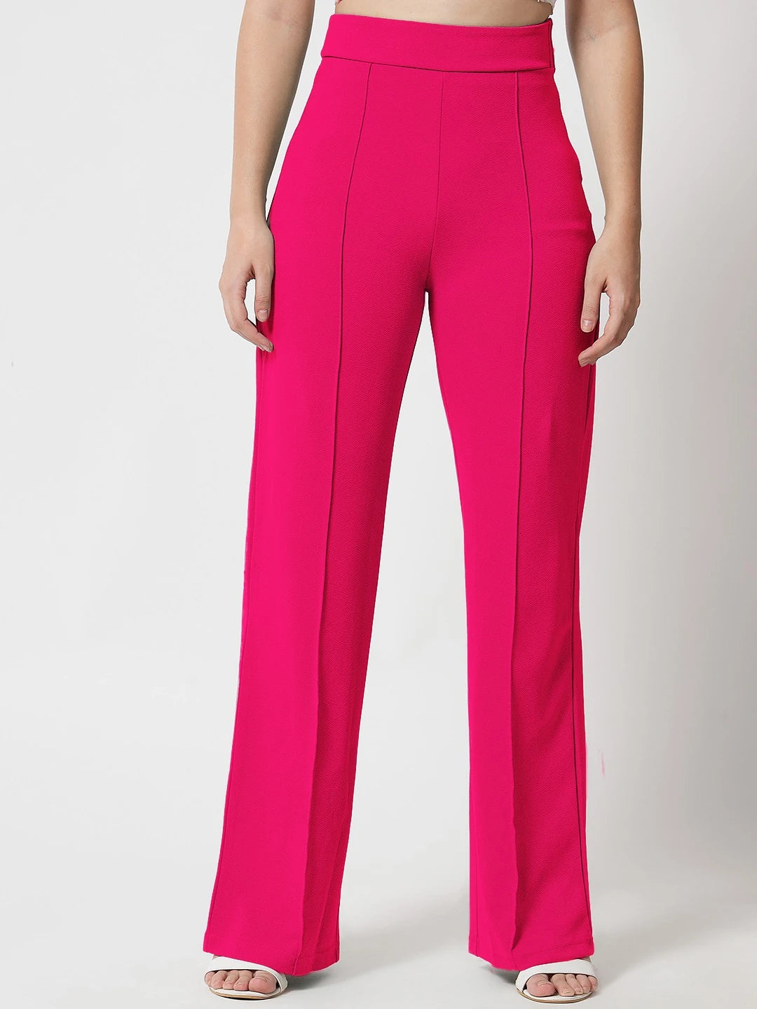 KOTTY Regular Fit Women Pink Trousers