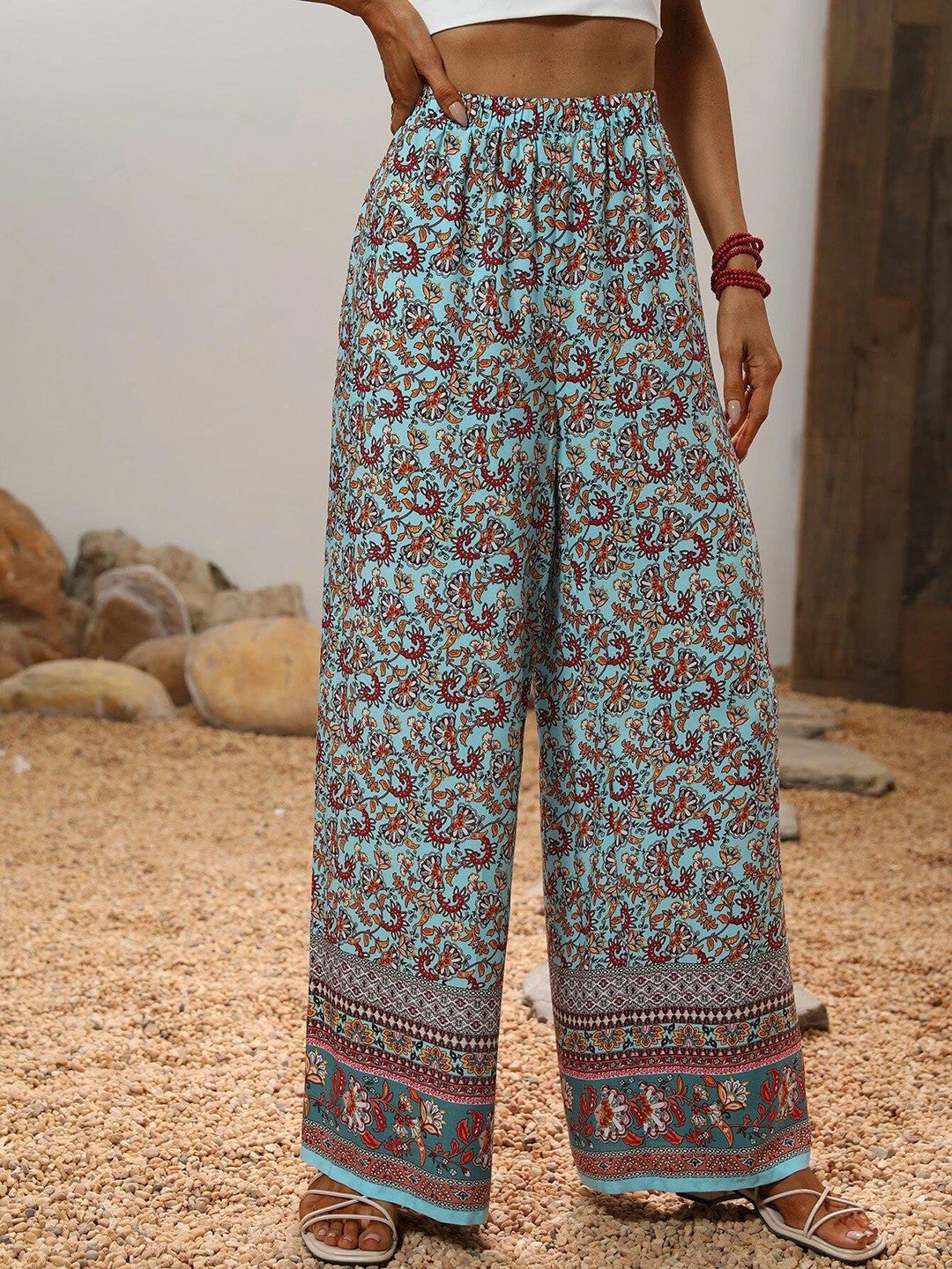 KOTTY Womens Solid Attractive High Rise Pant