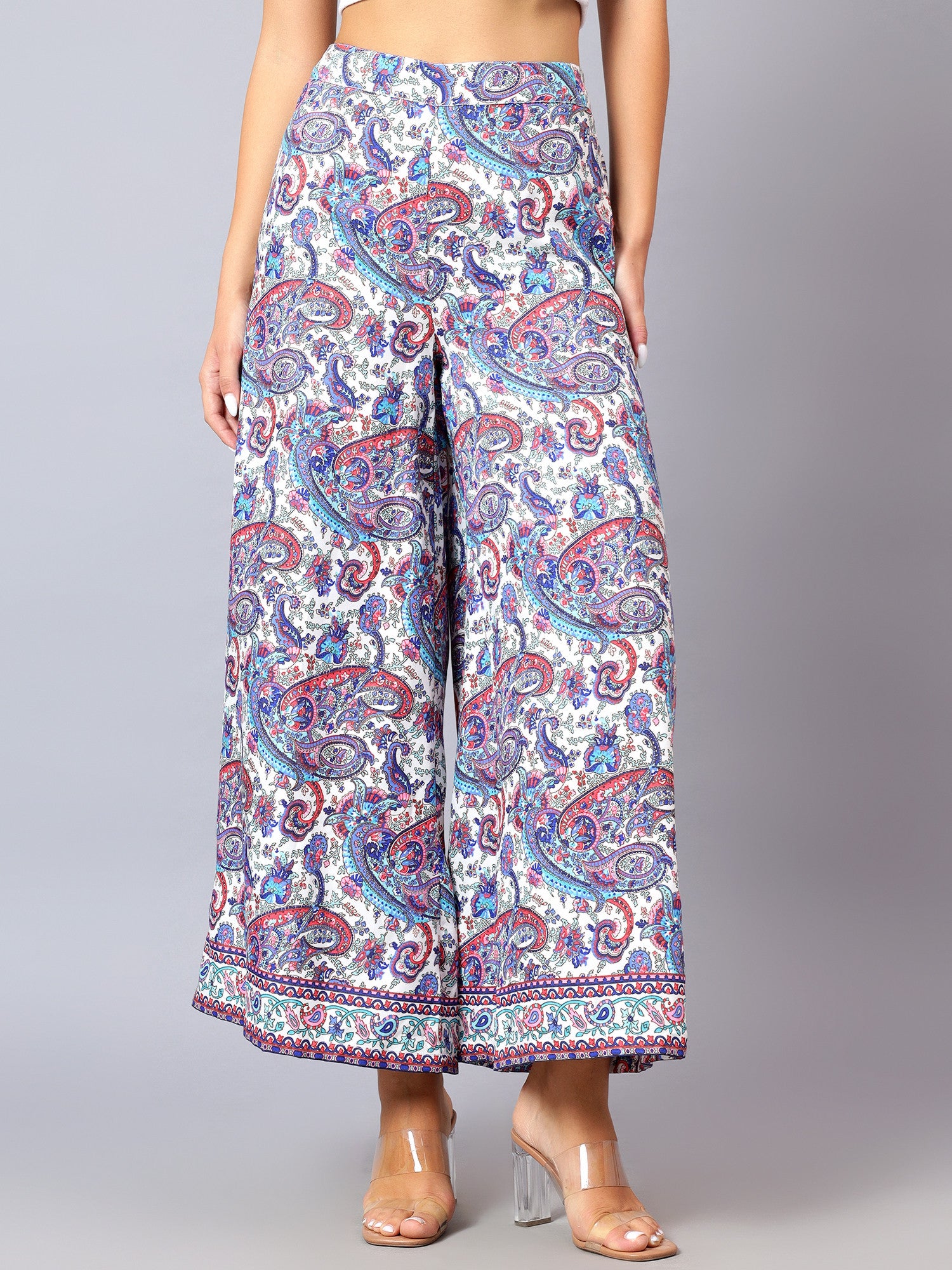 KOTTY Regular Fit Women Multicolor Trousers