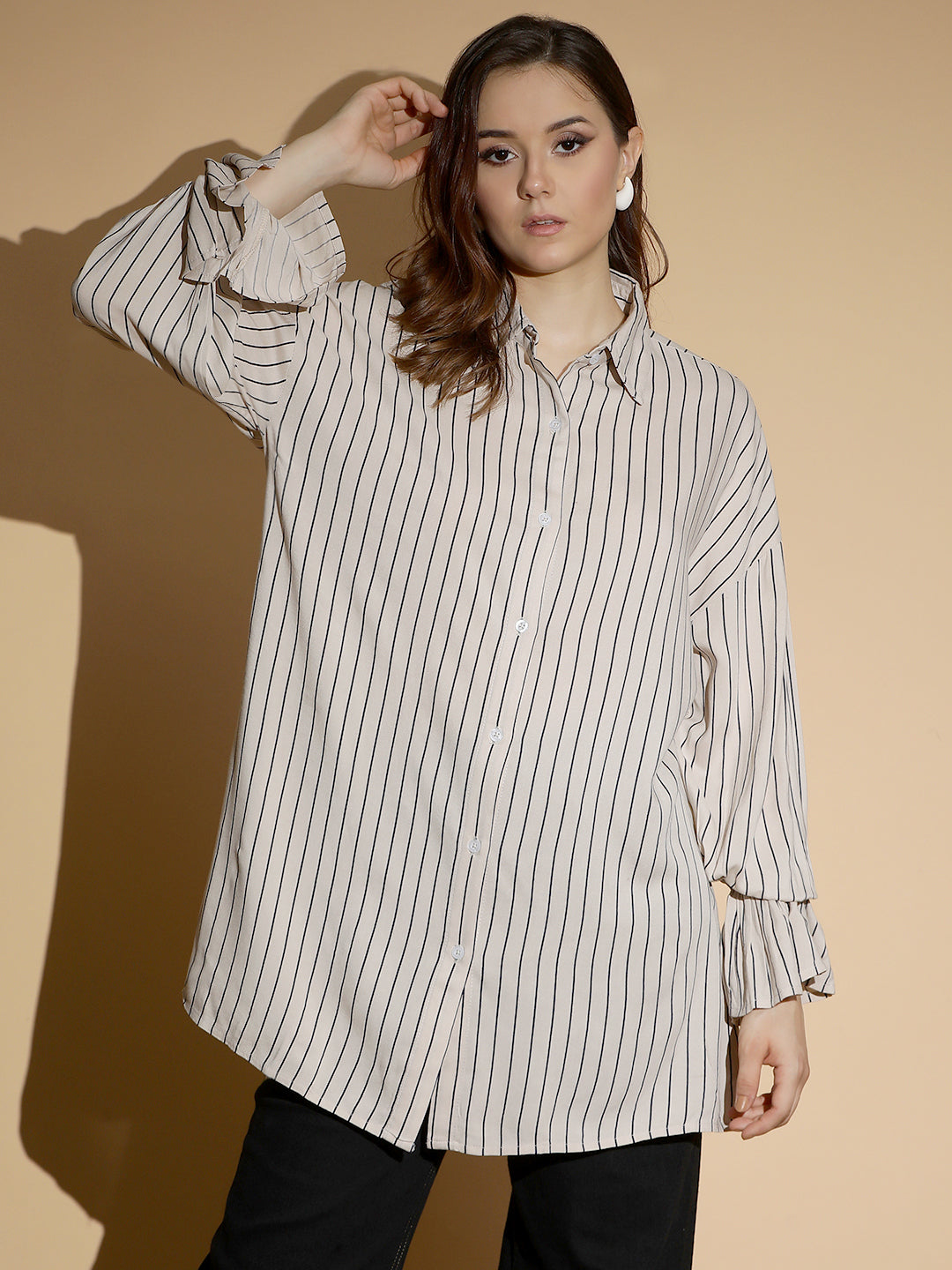 KOTTY Women Printed Casual Multicolor Shirt