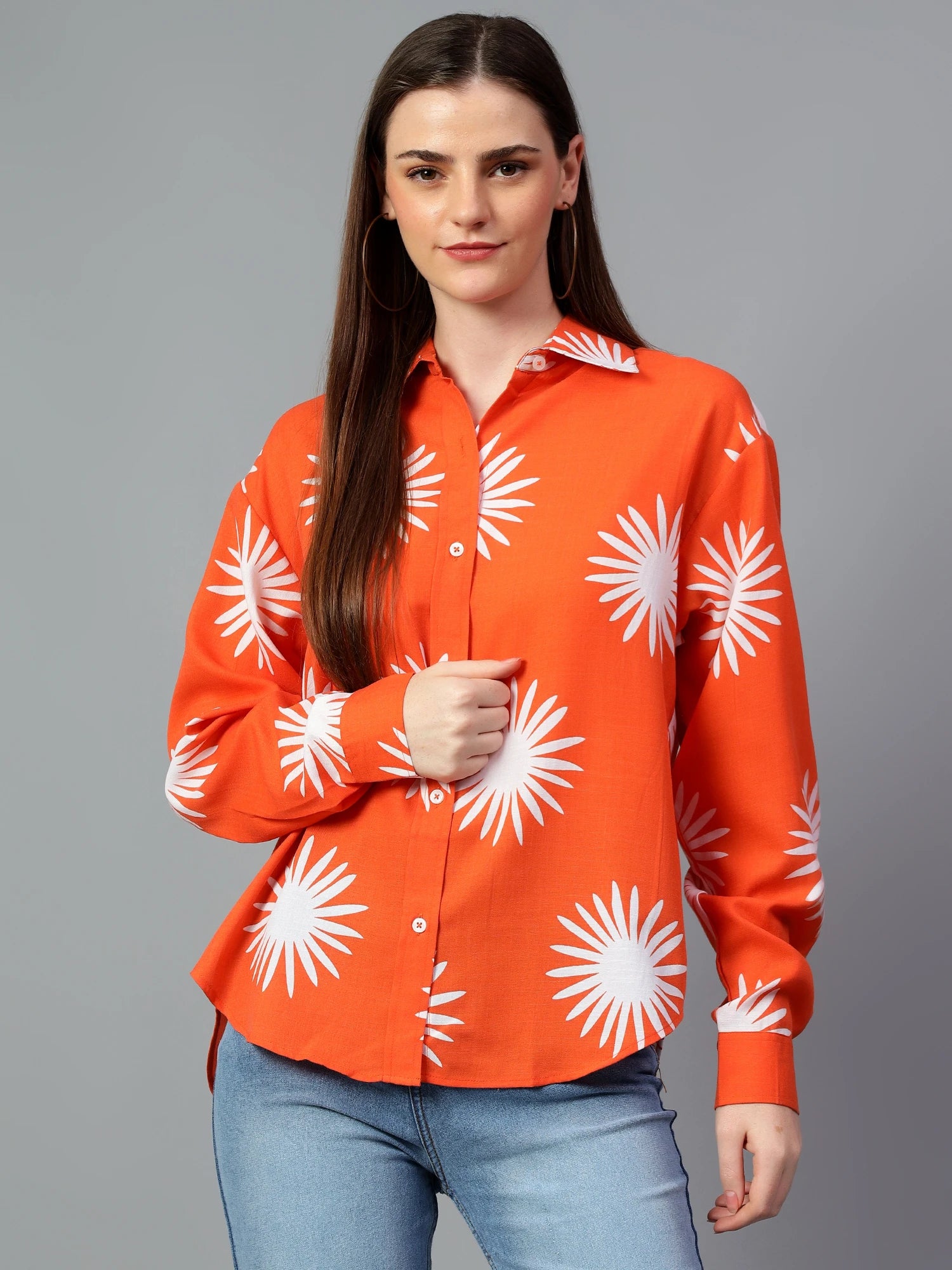 KOTTY Women Printed Casual Multicolor Shirt
