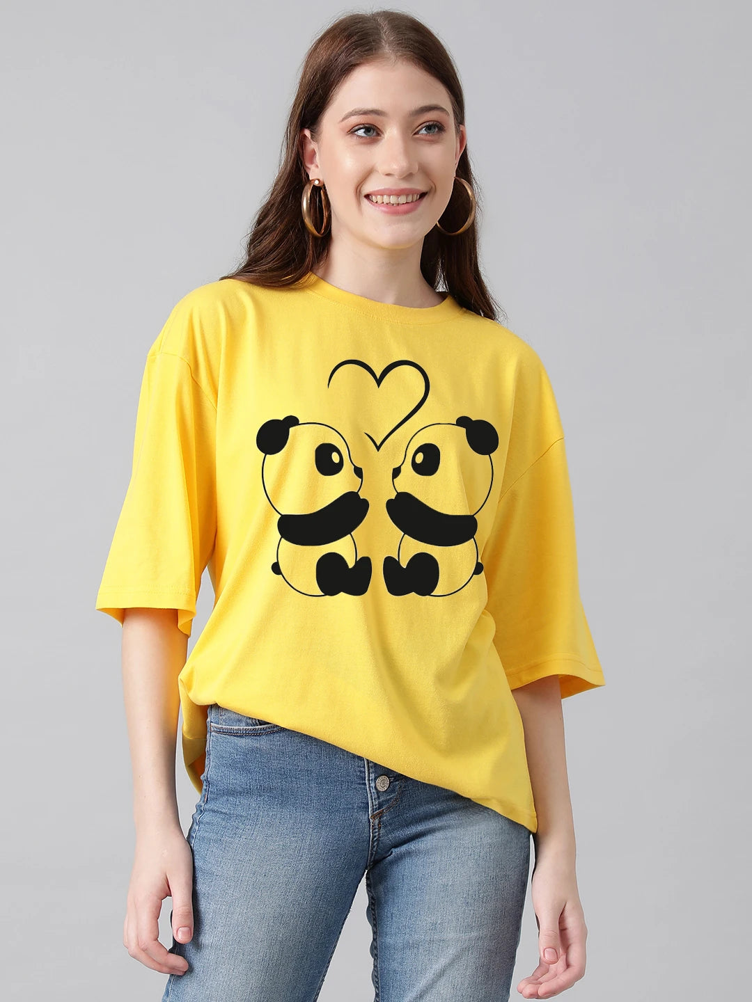 KOTTY Women’s Scoop Neck Fitted Tee – Stretchable Solid Color Cotton Top