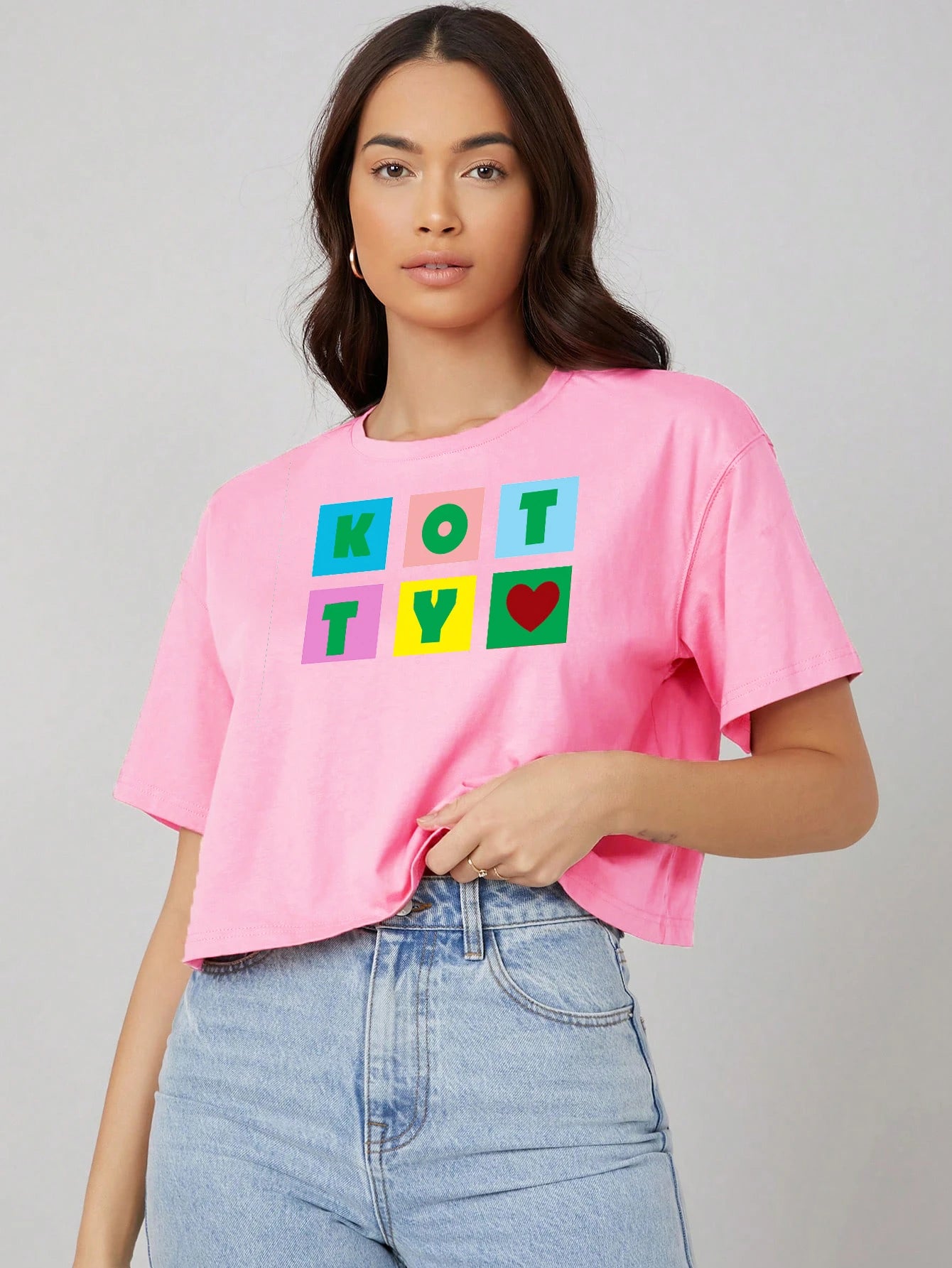 KOTTY Womens Attractive Casual T-Shirt