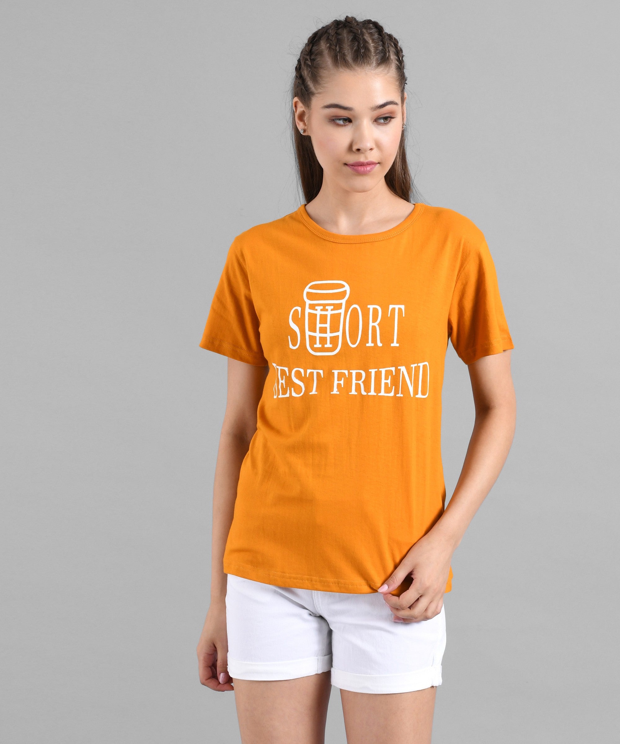 KOTTY Colorblock Women Round Neck Multicolor T-Shirt