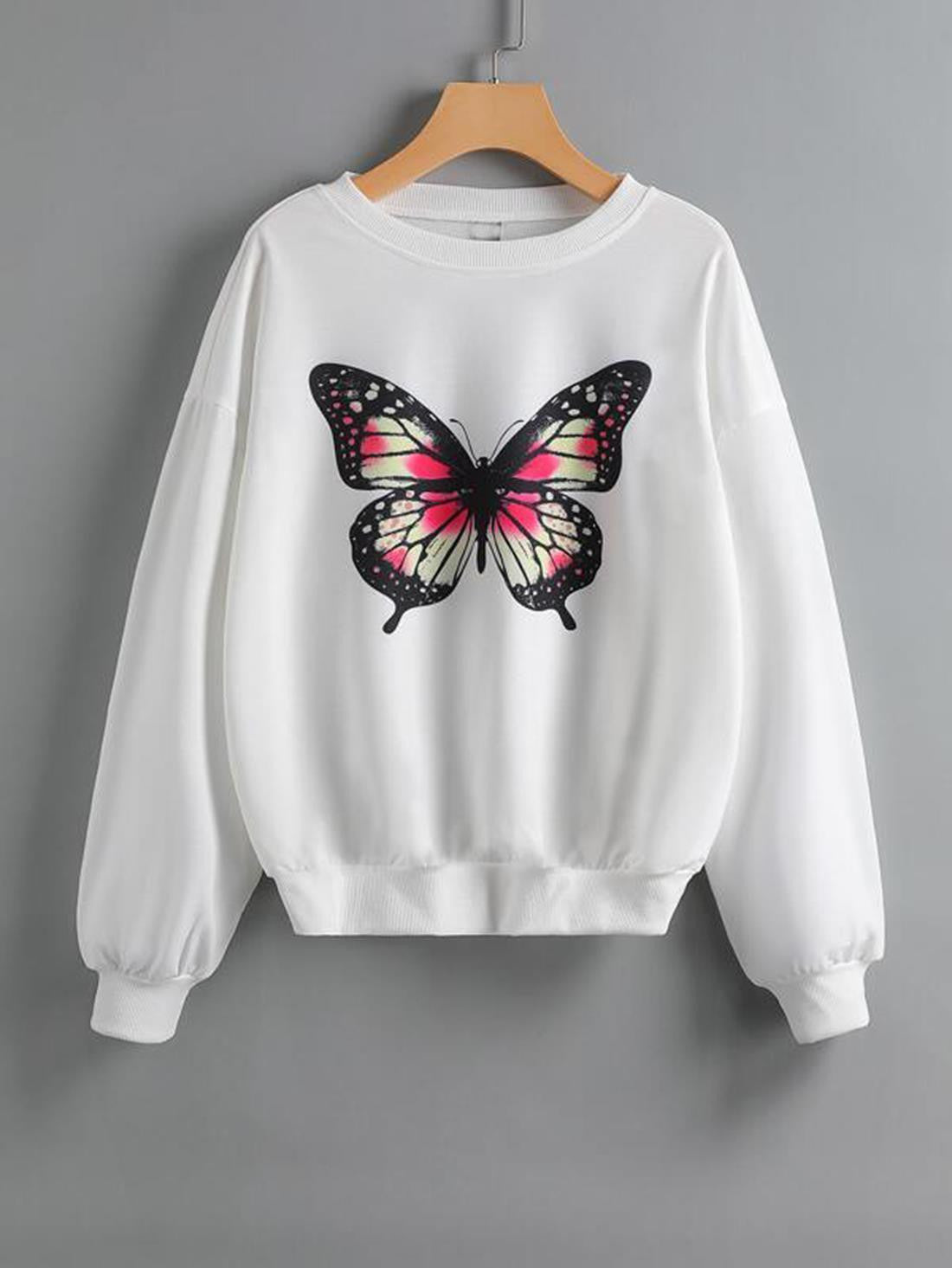 KOTTY Women's Solid Kettle Black Stylish Sweatshirt
