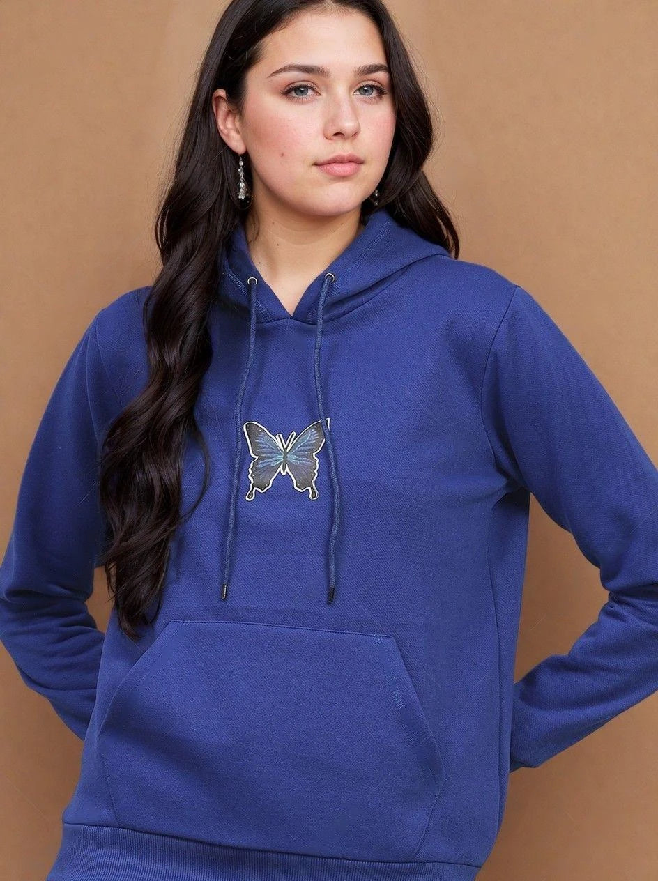 KOTTY Full Sleeve Printed Women Sweatshirt