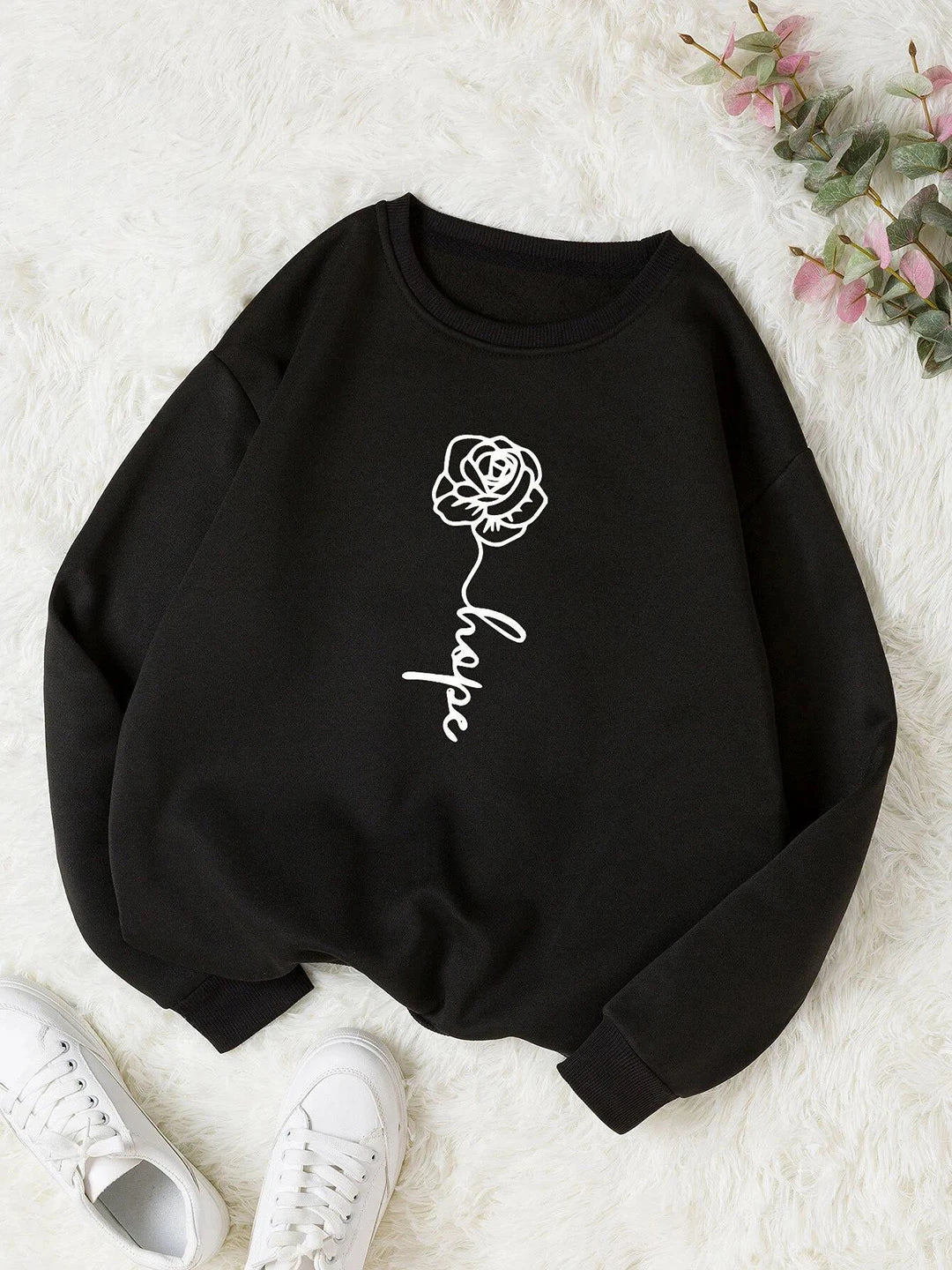 KOTTY Full Sleeve Printed Women Sweatshirt