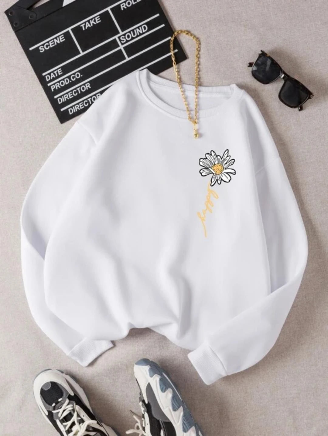 KOTTY Full Sleeve Printed Women Sweatshirt