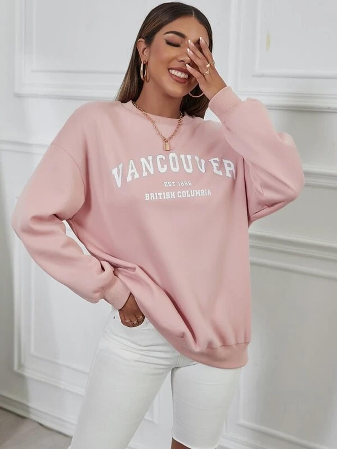 KOTTY Full Sleeve Printed Women Sweatshirt