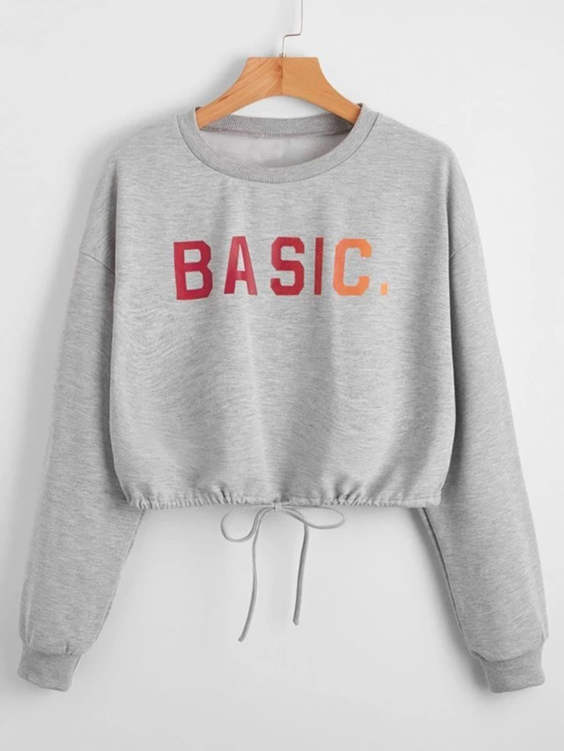 KOTTY Solid Casual Women Sweatshirt