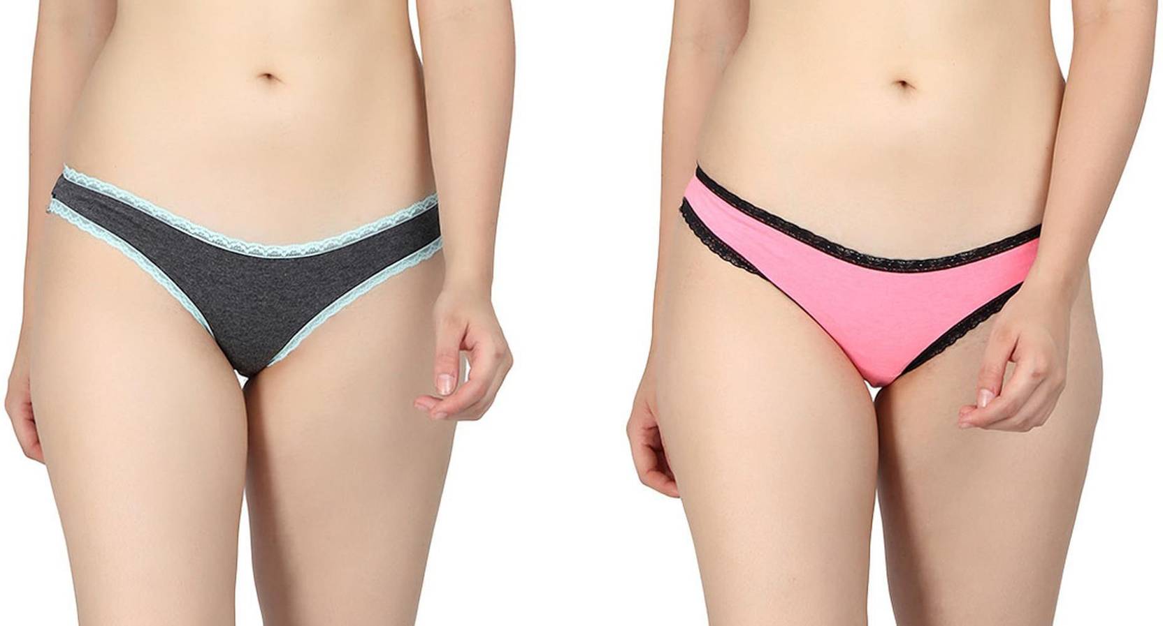KOTTY Pack of 2 Women Hipster Multicolor Panty