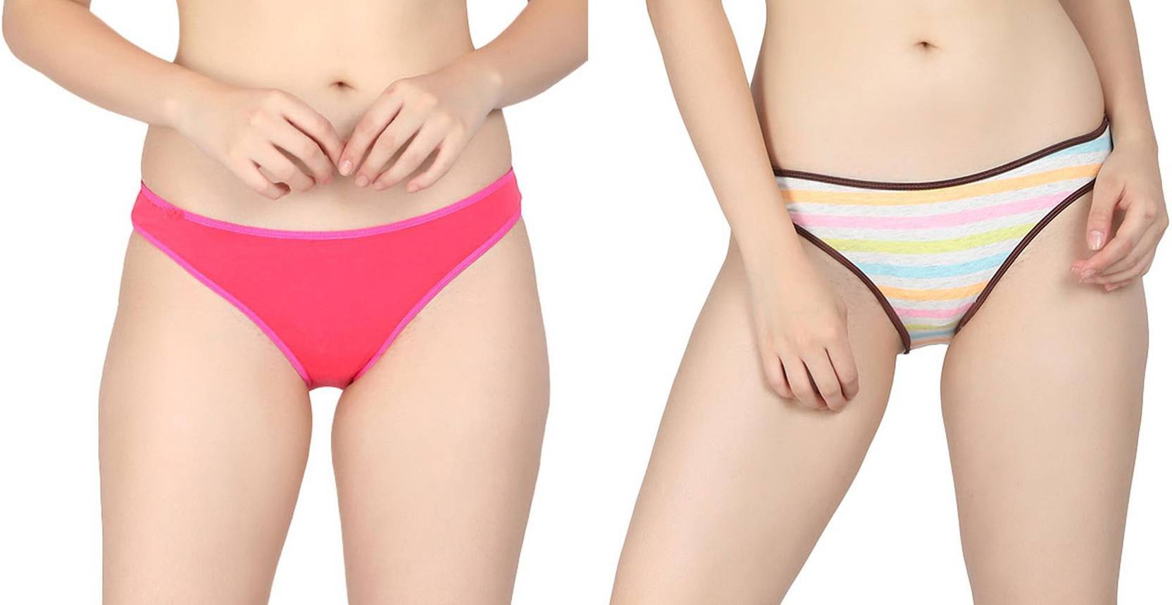 KOTTY Pack of 2 Women Hipster Multicolor Panty