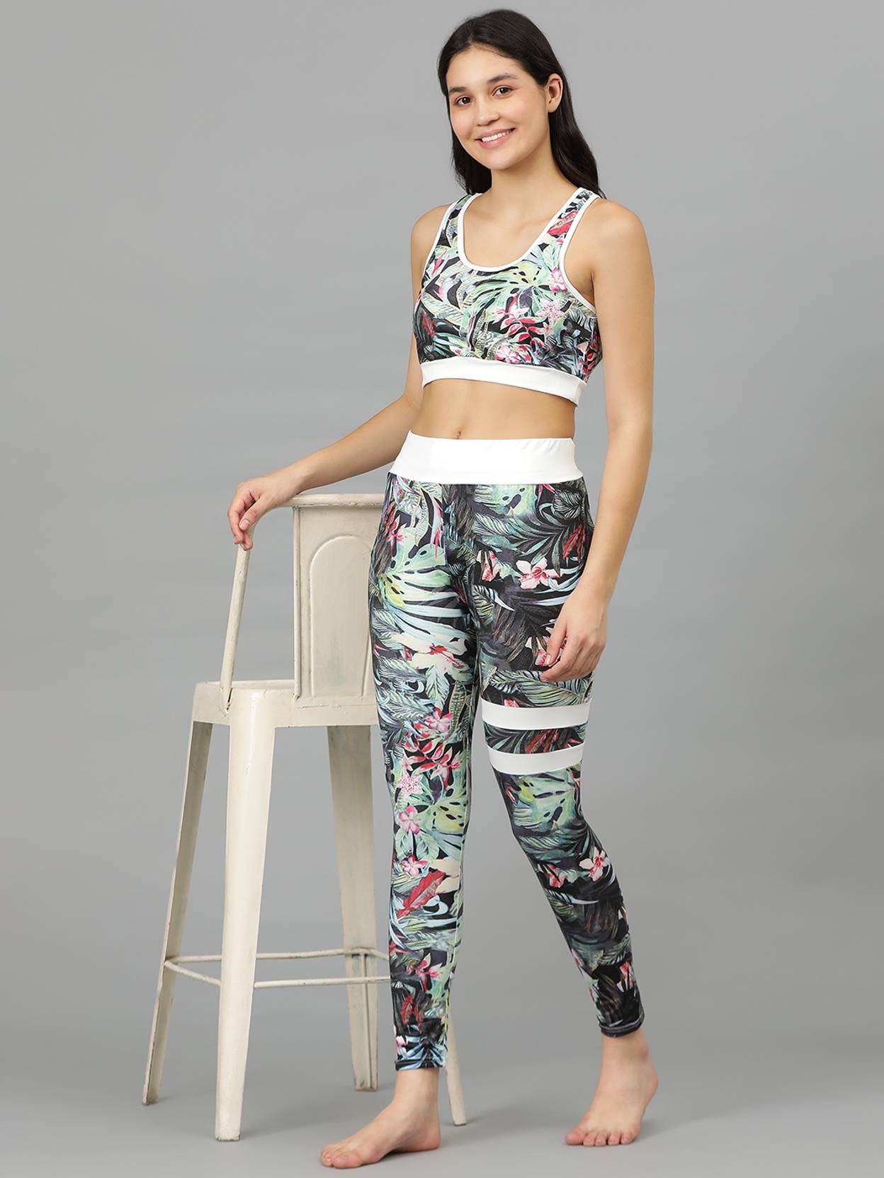KOTTY Printed Women Multicolor Tights