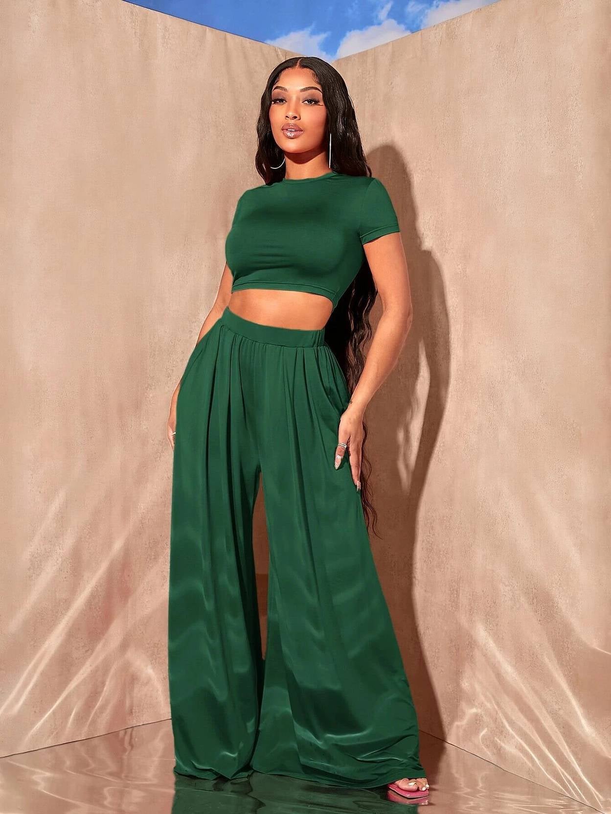 kotty Top Palazzos Co-ords Set
