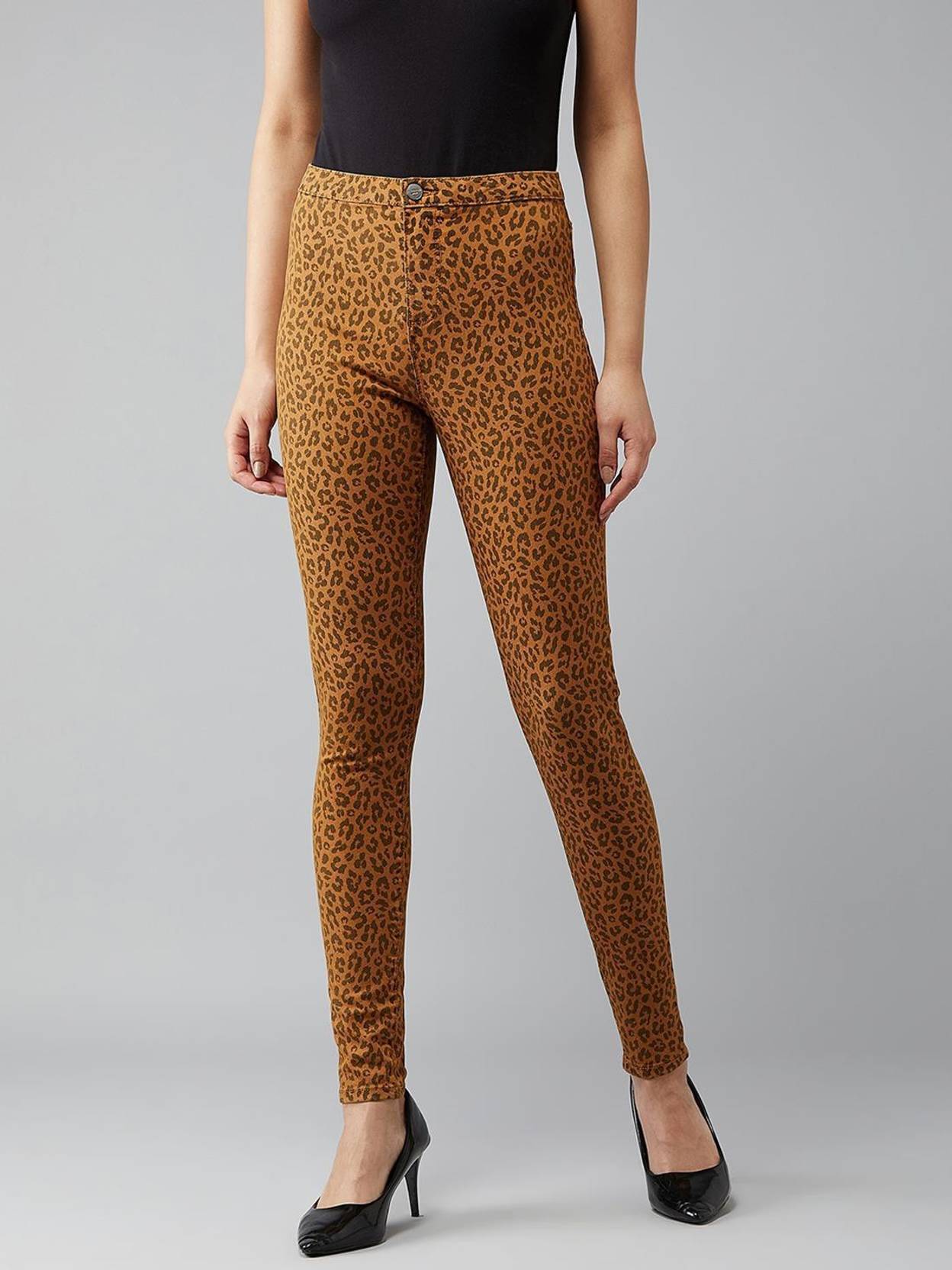 KOTTY Women Regular High Rise Multicolor Jeans