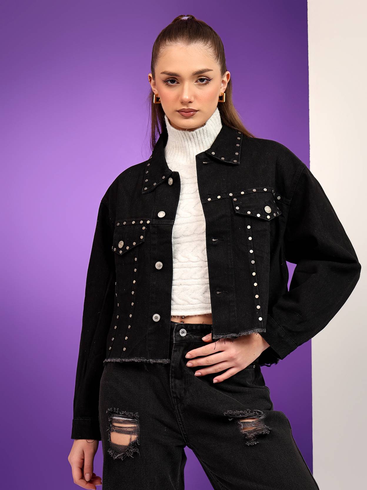 KOTTY Women Solid Jacket