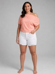 Plus Size Stylish Women’s Dusty Tops