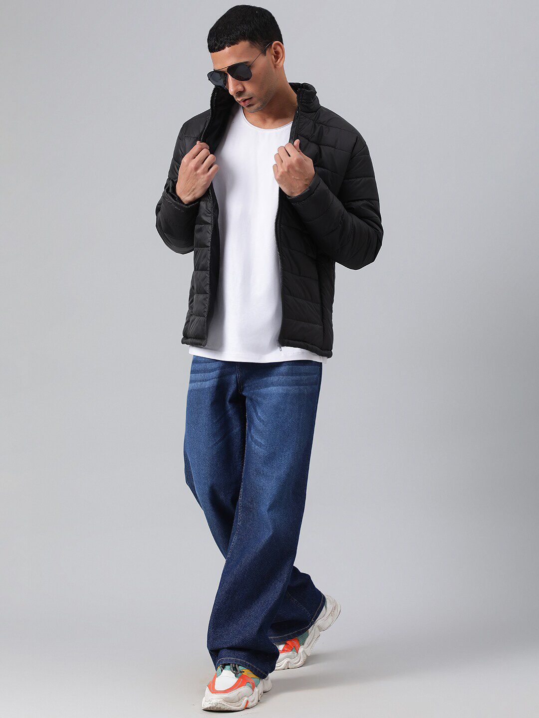 Kotty Men Mock Collar Puffer Jacket