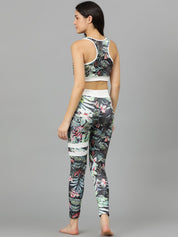 Kotty Round Neck Sleeveless Printed Night suit