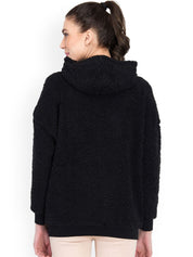 Kotty Women Black Solid Padded Jacket