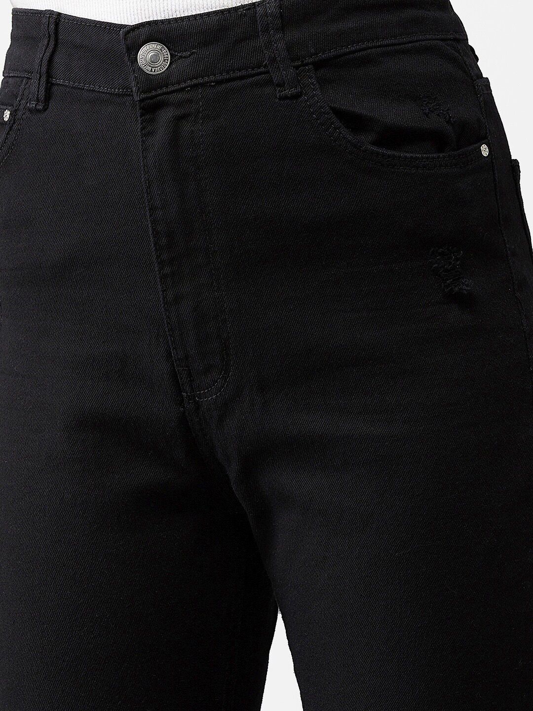 Kotty Women Black Skinny Fit Jeans