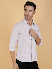 Kotty Men Relaxed Spread Collar Graphic Printed Casual Shirt