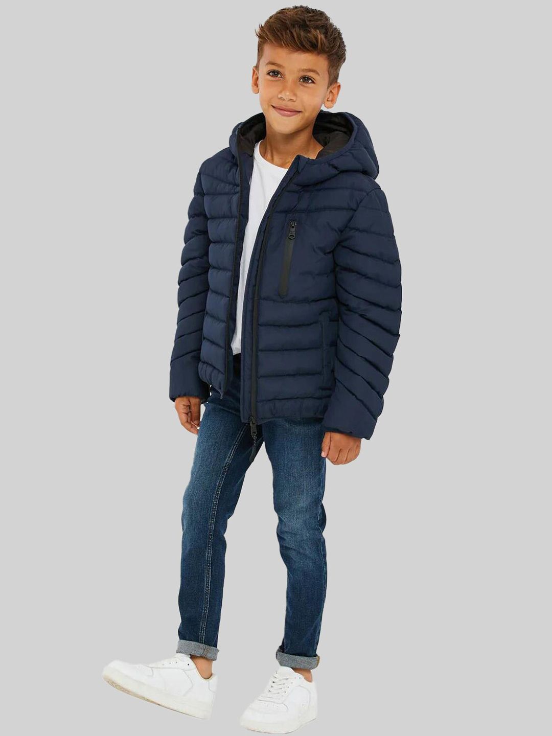 Kotty Boys Outdoor Hooded Puffer Jacket