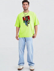 Kotty Oversized Printed Applique T-shirt