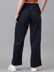 KOTTY Basics Women High-Rise Wide-Leg Track Pants