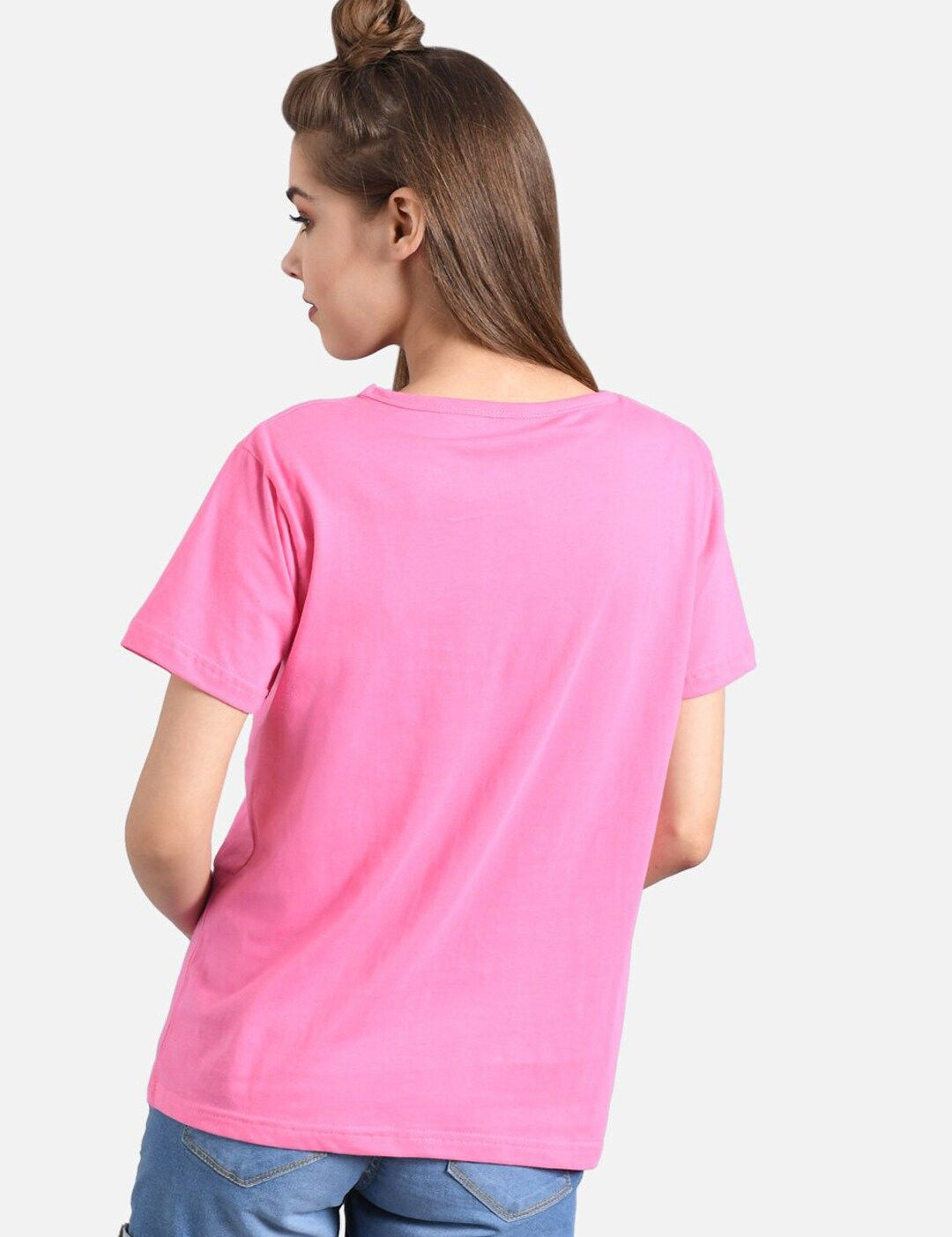 Kotty Women Pack Of 2 Printed Round Neck T-shirts