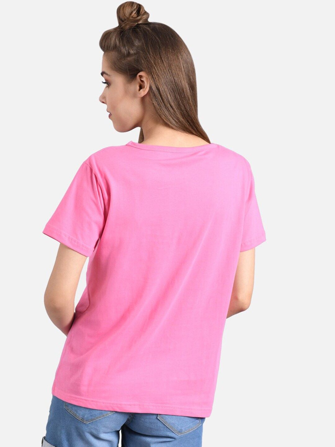 Kotty Women Pack Of 2 Printed Round Neck T-shirts